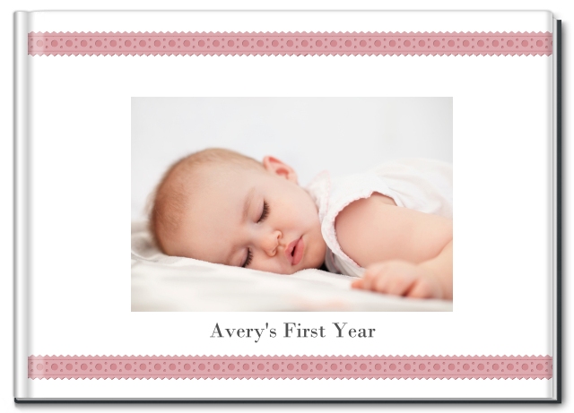 Create baby's first photo album with bonusprint