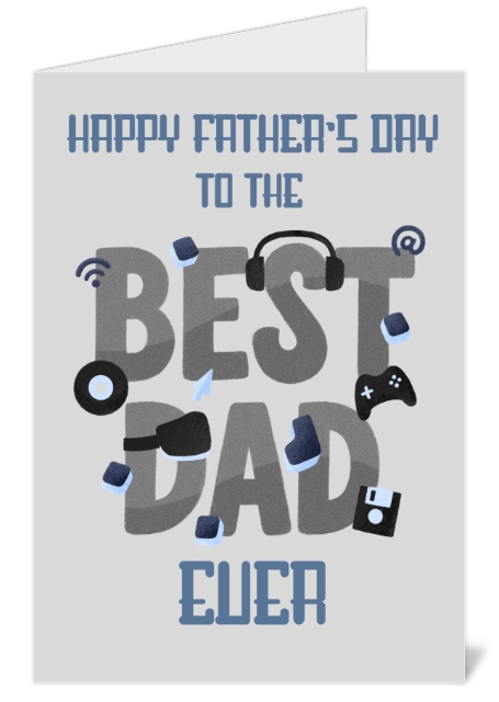 Personalised A5 Father's Day 3D Photo Booth Card By The New Witty