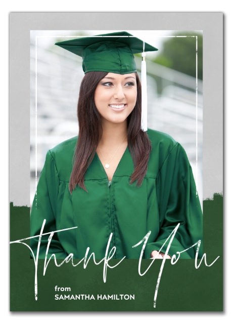high school graduation thank you cards