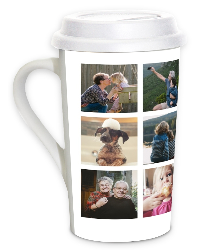 Personalized 16oz Grande Coffee Mug with Lid