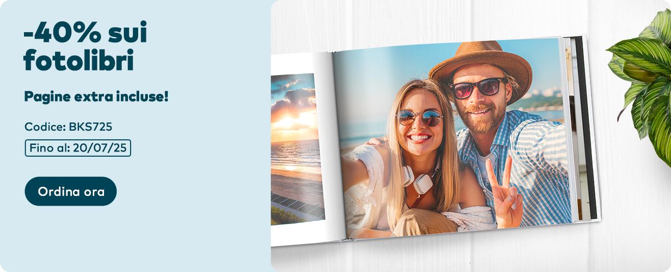 -40% sui fotolibri