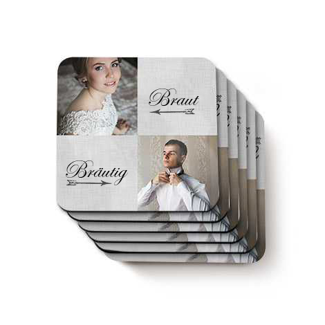 Personalisiertes Foto Untersetzer