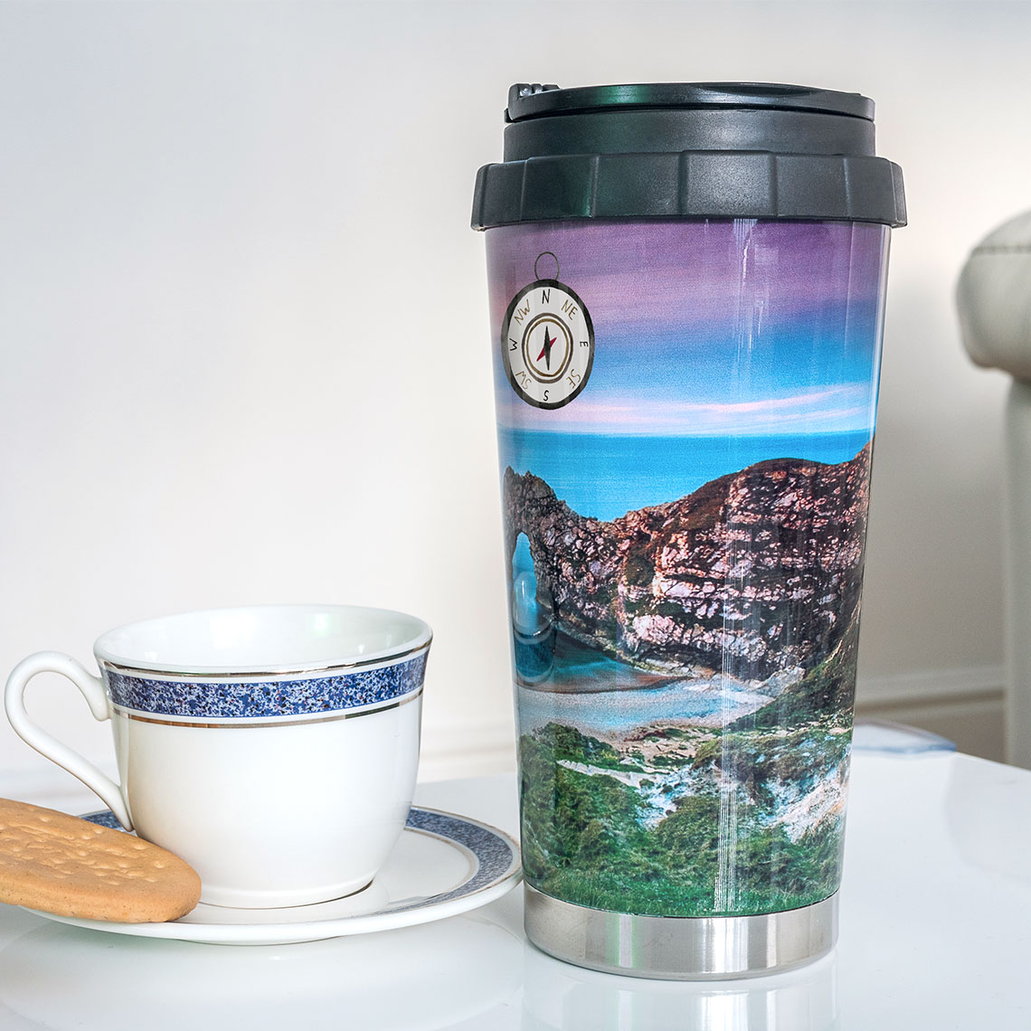 Thermobecher mit Foto