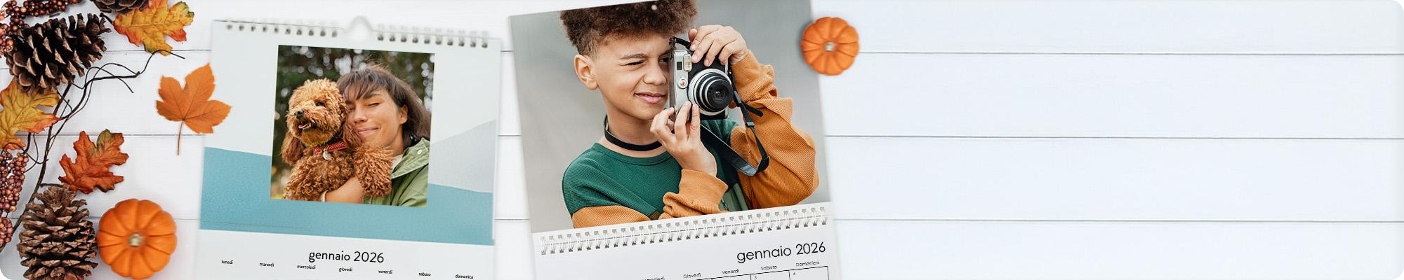 calendari personalizzati con foto