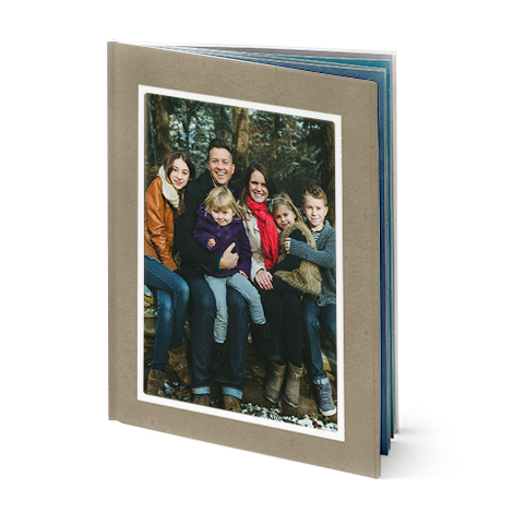 fotolibro panoramico 20x27 con paesaggio con spiaggia