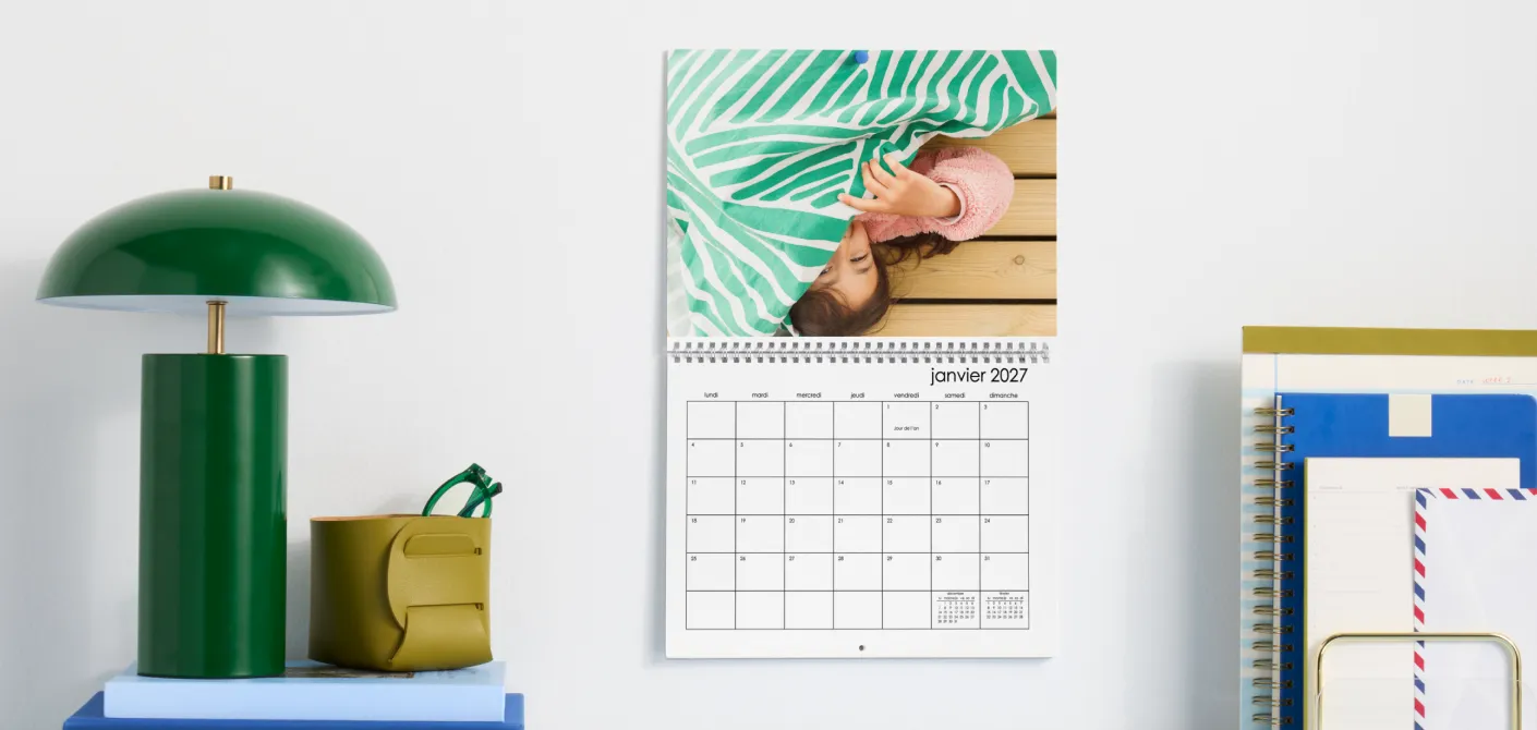 Calendriers personnalis&eacute;s