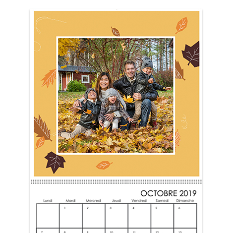 Calendrier mural créatif XL Deluxe