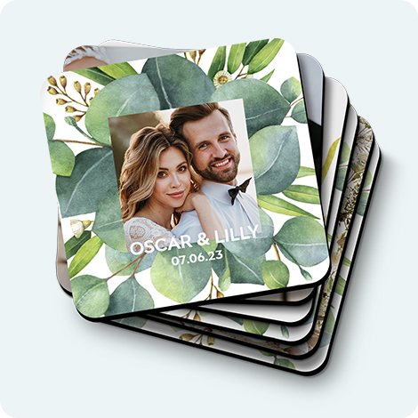 Sottobicchieri con immagine
