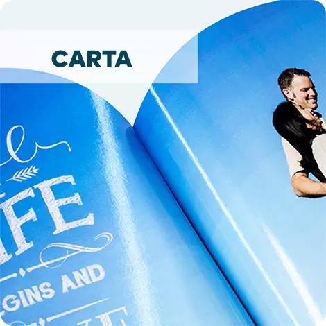 Finitura carta fotolibro