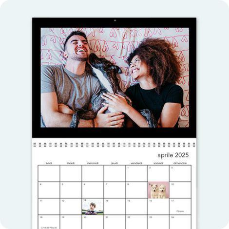 Scegli le tue foto e crea subito il tuo calendario personalizzato