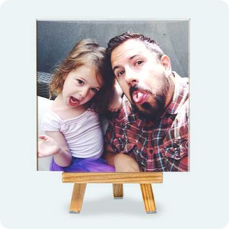 Foto Quadro con cavalletto