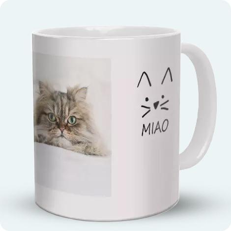 Tazza personalizzata design animali 