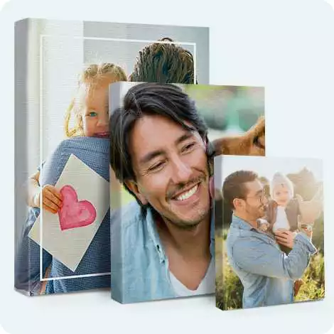 Stampa Su Tela Personalizzata Con Foto - Quadro 61x61 Cm Per Soggiorno, Regalo Ricordo