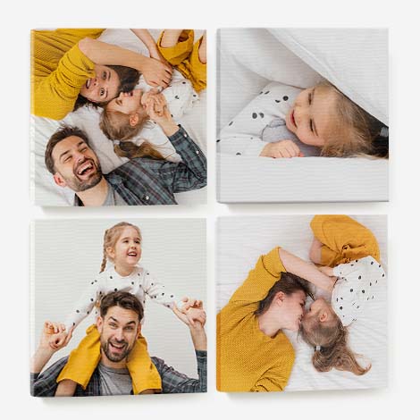 ENSEMBLE DE PHOTO SUR TOILES