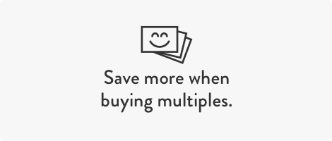 Save more when buying multiples