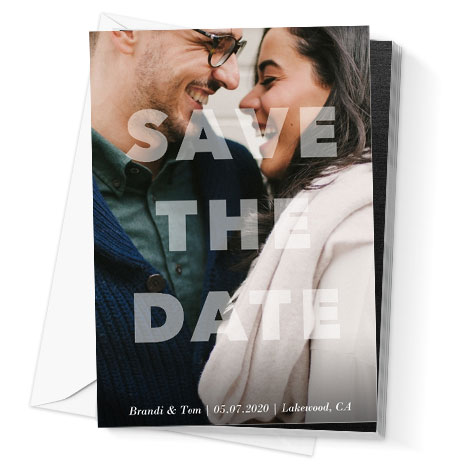 Save the Date Photo