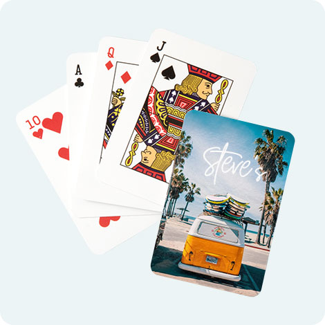 photo playing cards, personalised playing cards, custom playing cards