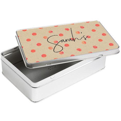 custom photo tin, personalised tin, custom tin