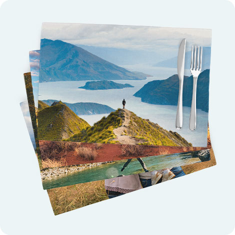 photo placemats, custom placemats, personalised placemats