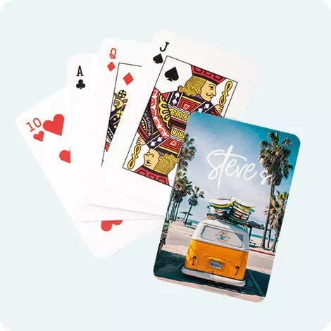 photo playing cards, personalised playing cards, custom playing cards