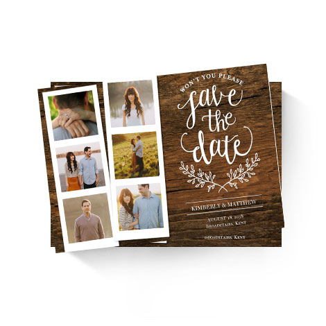 Save the Date Floral