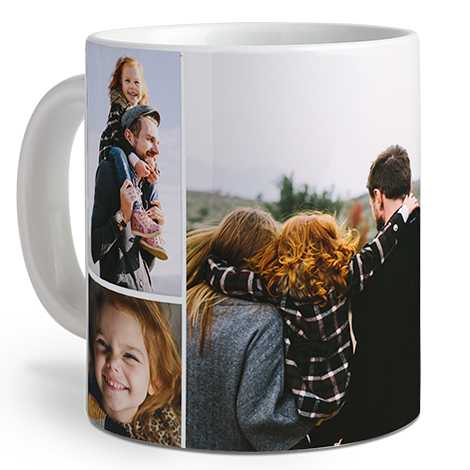 Icon Collage Photo Coffee Mug, 20 oz.