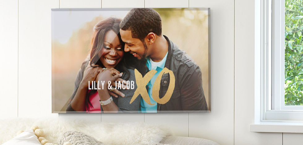 Rectangular Wall-Mounted Acrylic Photo Prints