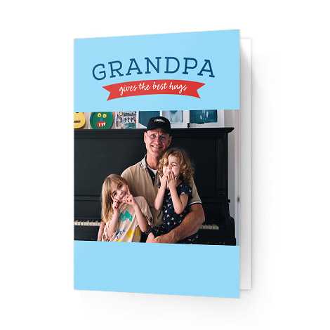 Happy birthday to grandpa card