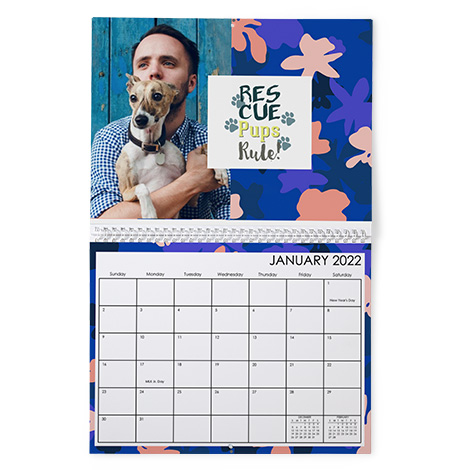 8x11 Wall Calendar