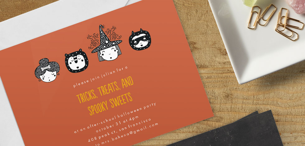 Personalized Invitation for your Halloween party!