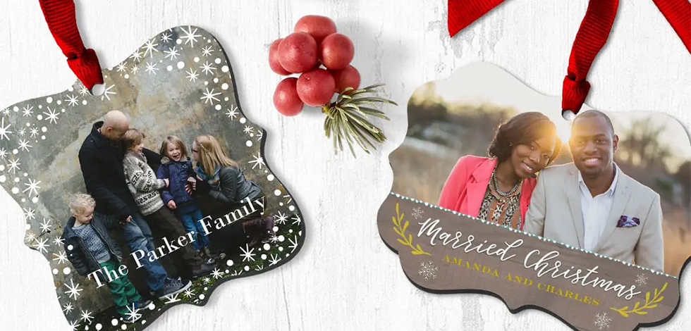 Personalized Christmas Ornaments With Photos Snapfish