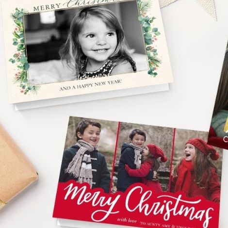 Personalised Christmas card