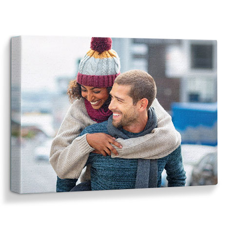 Canvas Print Image With Couple