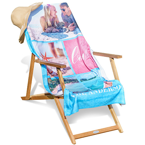 Personalised beach towel