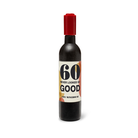 Wine Bottle Magnet with Corkscrew + Bottle Opener
