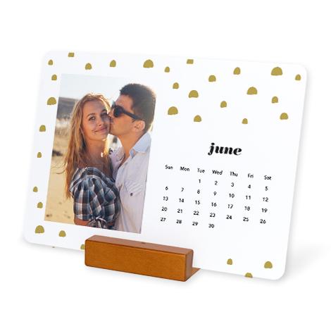 Wood Block Calendar