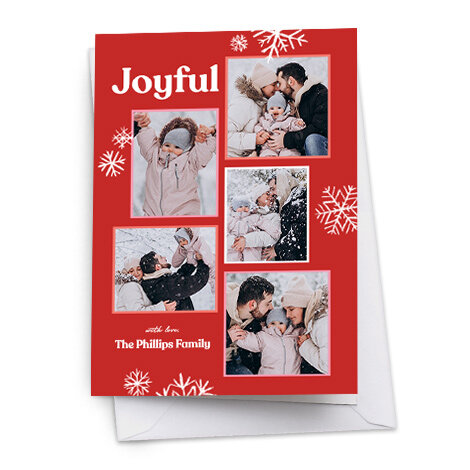 Joyful Snowflake Collage