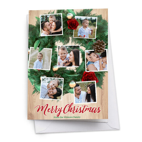 Decorative Christmas Card