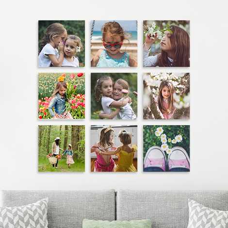 Photo Tile Gallery Set of 9