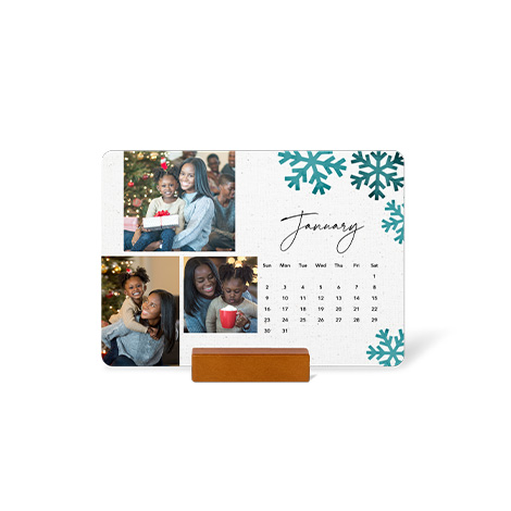 Wood Block Calendar