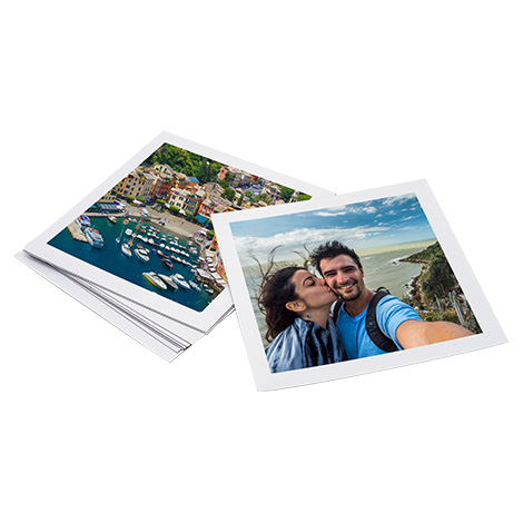 Mini Square Magnetic Prints, Set of 10