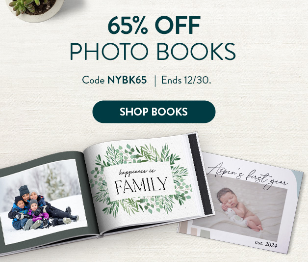 65% off Photo Books