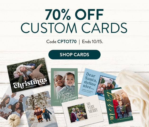 70% off Cards
