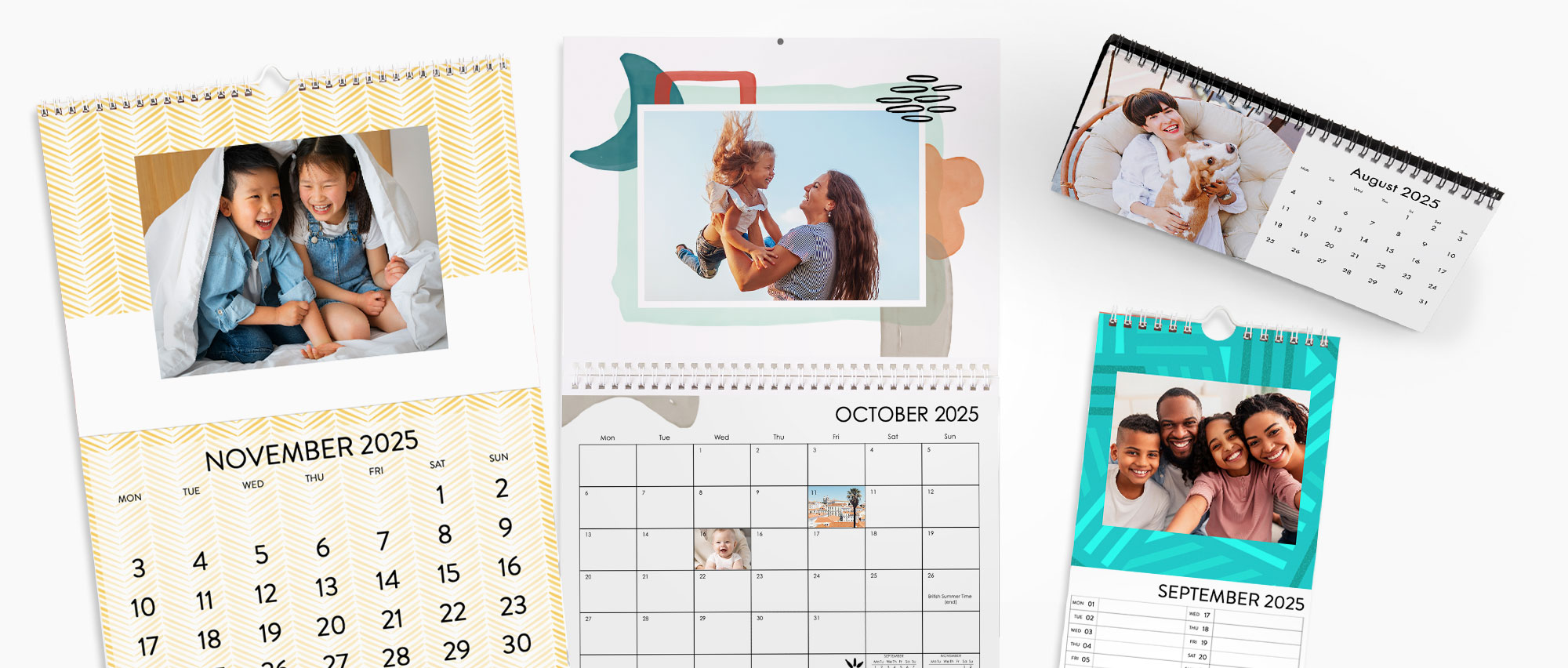 Personalised Calendars 2025 Photo Calendars