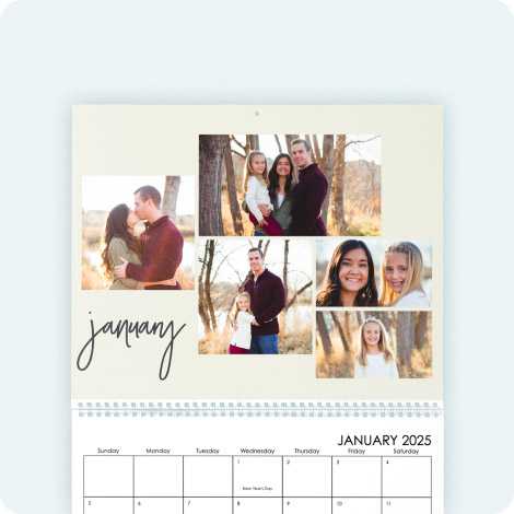 11.5x14 Wall Calendar