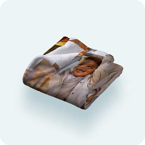 Plush Fleece Photo Blankets