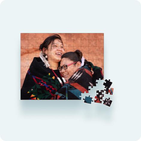 110pc PHOTO PUZZLES