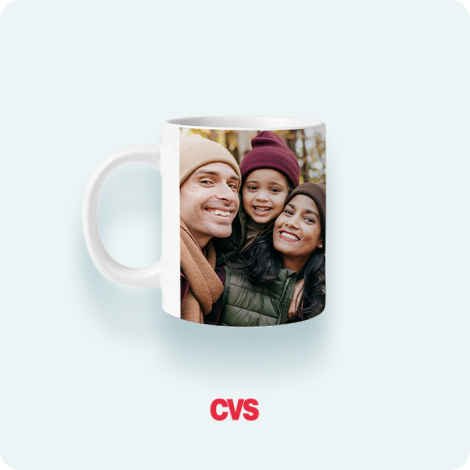 11oz. White Photo Coffee Mug - Pick up at CVS