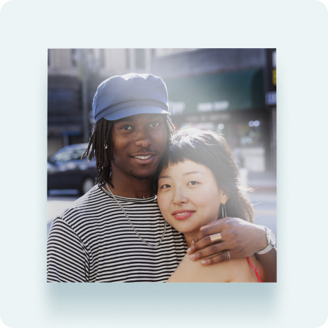 METALLIC PHOTO TILES