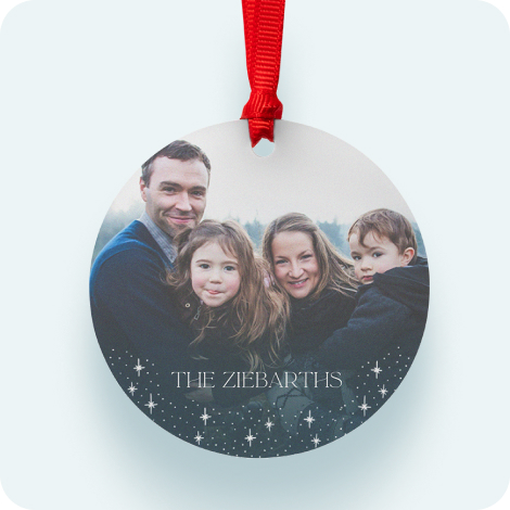 Frosted Acrylic Ornament